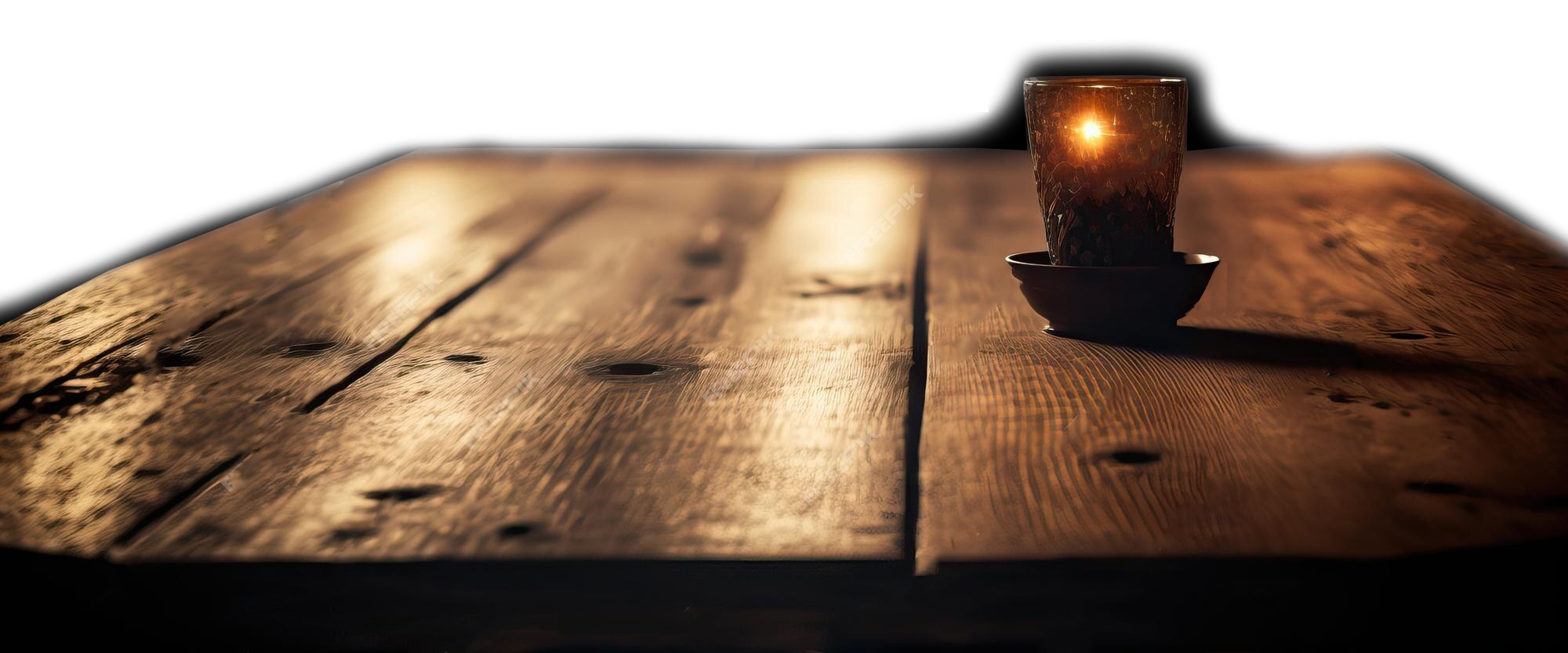 Mesa con veladoras encendidas para rezos y oraciones